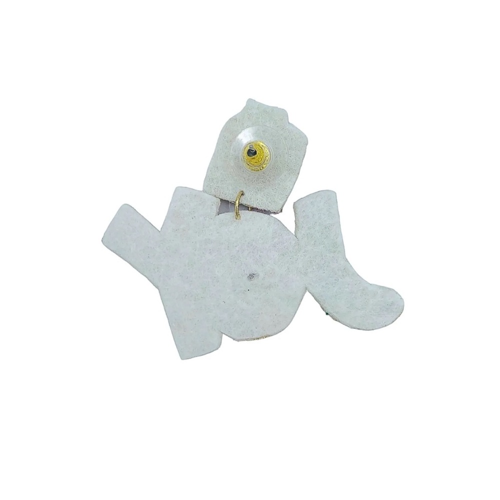 🎁 Joy Holiday Seedbead Earrings 🎄 - Picture 4 of 6